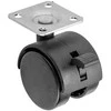 GTV Ratukas su stabdžiu KMH-50mm plastikas