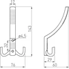 GTV Hanger K-2343 A