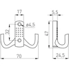 GTV Hanger B0 K23 a (juodas))