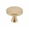 GTV KNOB DUNE auksinis brass