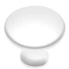 GTV Zamak knob UDINE mat baltas