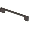 GTV Zamak handle 819 C=128mm juodas chrome