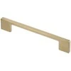 GTV 819 zamak handle, C - 128 mm, brass