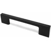 GTV Zamak handle 819 C=96mm juodas