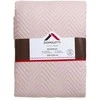 Domoletti BEDSPREAD MICRO 220X220 CM HERRING Rožinis