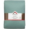 Domoletti BEDSPREAD MICRO 220X220 CM HERRING AQUA