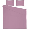 Patalynės komplektas Domoletti BED COV SET SOLID PLUM SATEEN 200X220