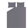 Patalynės komplektas Domoletti BED COV SET Striped Pilkas SATEEN 160x200