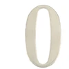 Haushalt Durų numeris „0“. nerūdijantis plienas. 62 mm