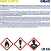 Hidroizoliacinė mastika Briko, 10 kg, juodos spalvos.