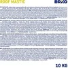Hidroizoliacinė mastika Briko, 10 kg, juodos spalvos.