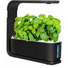 Hidroponikos sistema Garden Center GT1033, plastikinė, 26,5 cm x 8,8 cm, juodos spalvos.