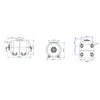 Horizontalus slėgio didinimo bakas Varem US051362CS0A2000, 50 l, 1 colio – išorinis sriegis