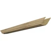 Horizontali durų stakta Domoletti, 60.5 cm x 10 - 14 cm x 1 cm, -, votano ąžuolas