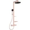 Ideal Standard dušas sistēma ar termostatu Ceratherm ALU+, rose