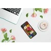 Dėklas iKins SmartPhone case iPhone XS Max cherry blossom juodas