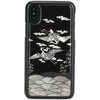 Juodas iPhone XS/S telefono dėklas iKins Crane