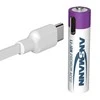 Įkraunamos baterijos Ansmann, AAA, 400 mAh, 4 vnt.