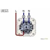 Liregus SWITCH IIJ5 10-203-01 E/J 2 GANG