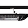 Infraraudonųjų spindulių šildytuvas Veito Blade Mini, 1.2 kW, Sidabro sp./Juoda sp.