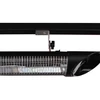 Infraraudonųjų spindulių šildytuvas Veito Blade Mini, 1.2 kW, Sidabro sp./Juoda sp.
