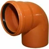 InstalPlast Kanalizacijos lankstas PVC 110X90 90° kampas