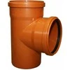 InstalPlast Trikampė jungtis PVC 160X160/90 Ruda