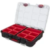 Instrumentu kaste Keter STACK N ROLL, 51.5 cm x 34.5 cm x 11.5 cm, melna krās./sarkana krās.