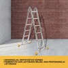 Daugiafunkcinės kopėčios Forte tools 4410S; 4x3; 3,29 m