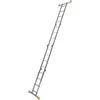 Itoss Kopėčios aliuminės, sulankstomos 4 dalių FORTE | 4x4 pakopų 237-468cm