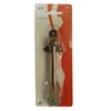 Įtvirtinimas Haushalt DS079 137/41, žalvaris, 13,7 cm x 4,1 cm, skersmuo 3 cm