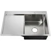 Bikuva.lt Virtuvinė kriauklė NT AB 780x510mm Nerūdijančio plieno Satino apdaila