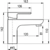 Domoletti Carruzzo Basin lever mixer high faucet DVT426.5