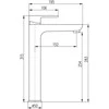Maišytuvas praustuvui Domoletti BASIN LEVER MIXER. MB/GOLD DVT530.5CMATZ
