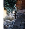 Jungiamas lauko šviestuvas Eglo Nema, 2,8 W, GU10, IP44, juodas, 6 cm x 18,5 cm