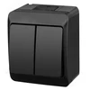 DVIGUBAS JUNGIKLIS HERMES/0332-09/EPN 250 V 10 A Elektro-Plast