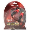 Laidas Blow HDMI / HDMI HDMI Male ,vyriška,, HDMI Male ,vyriška,, 5 m, juoda sp.