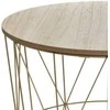 ATMOSPHERA Sourcing KUMI GOLD MET ŠONINIS STALAS MM 157056I | Tiekimas