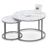 Domoletti TABLE COFFEE PAOLA Baltas 60X40CM