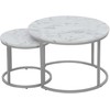 Domoletti TABLE COFFEE PAOLA Baltas 60X40CM