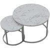 Domoletti TABLE COFFEE PAOLA Baltas 60X40CM