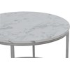 Domoletti TABLE COFFEE PAOLA Baltas 60X40CM