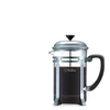 Kafijas kanna French Press Bollire BR-3204, 1 l, caurspīdīga krās./hroma krās.