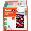 Kaištis Fischer DuoPower, 50 mm x 10 mm, 50 vnt.