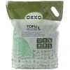Okko Kraikas dla kota Flamingo CAT LITTER TOFU Žalias TEA SCENT 6KG