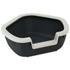 Kačių tualetas FERPLAST DAMA, 575×515×220 mm