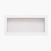 Kamīna režģis Hearth x 37 cm x 17 cm, tērauds, balta krās.