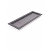 Židinio grotelės Hearth x 49 cm x 17 cm, plienas, sidabro sp./juoda sp.