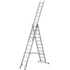 Aliuminio laiptai VHR3x 7 pakuočių ilgis 3,99 m (3x1,9 m) Elkop