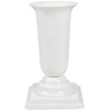 FORM PLASTIC Vaza Dama D13cm/H26.7cm balta